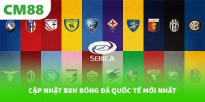 Cập nhật BXH bóng đá quốc tế mới nhất