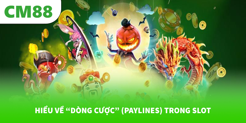 Hiểu về “dòng cược” (paylines) trong slot