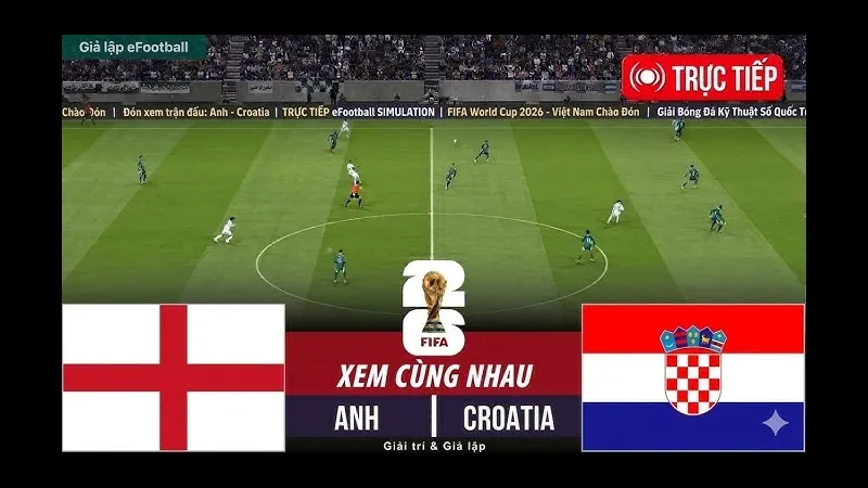Cầu thủ Anh và Argentina tranh chấp bóng trên sân cỏ